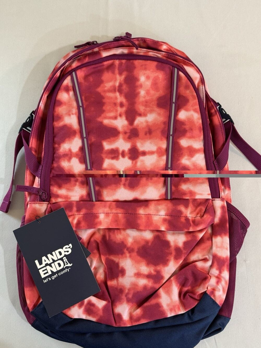 Land’s End X-Large Classmate Tie Dye Backpack